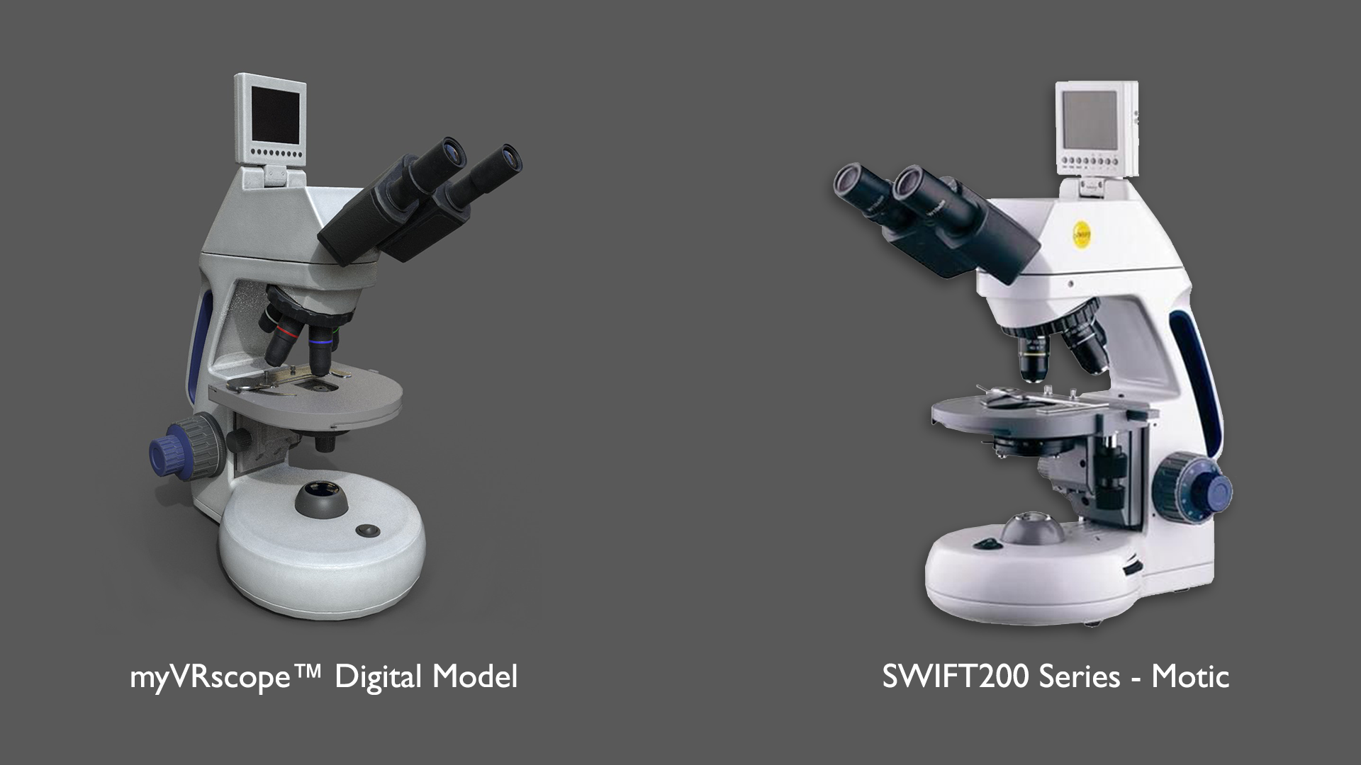 VR Model vs Real Microscope